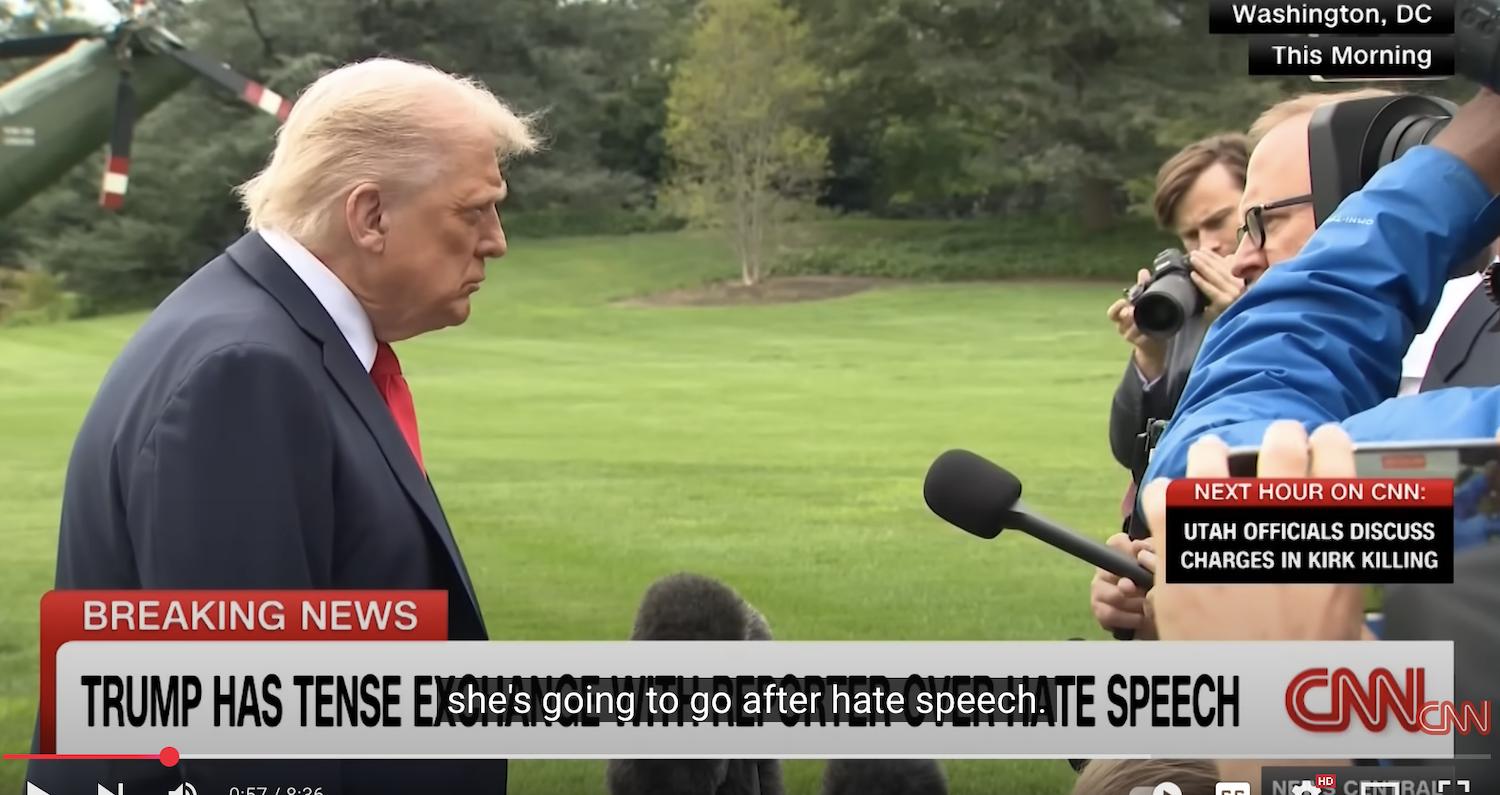 President Trump’s Attack on Reporters